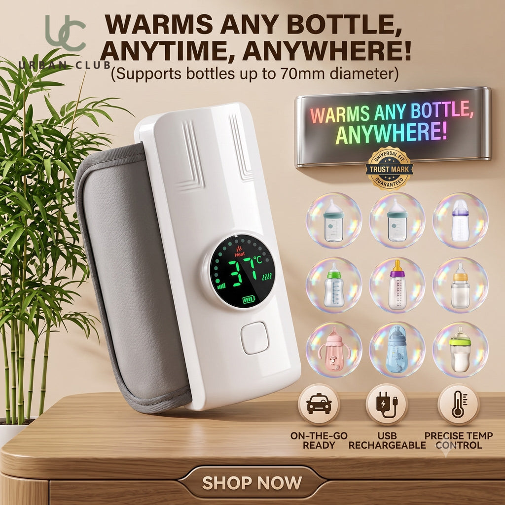 Portable Rechargeable Baby Bottle Warmer