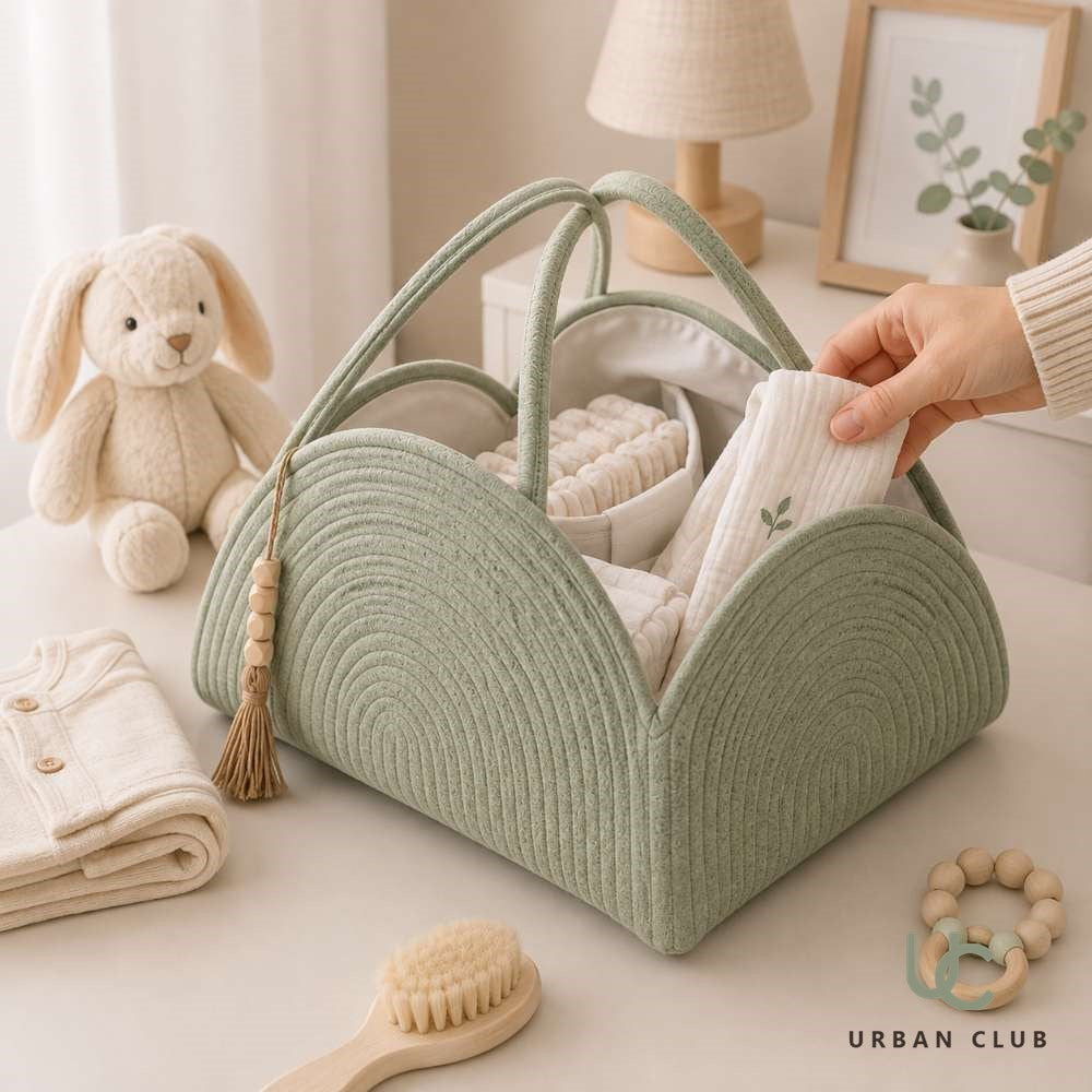 Layered Baby Storage Caddy