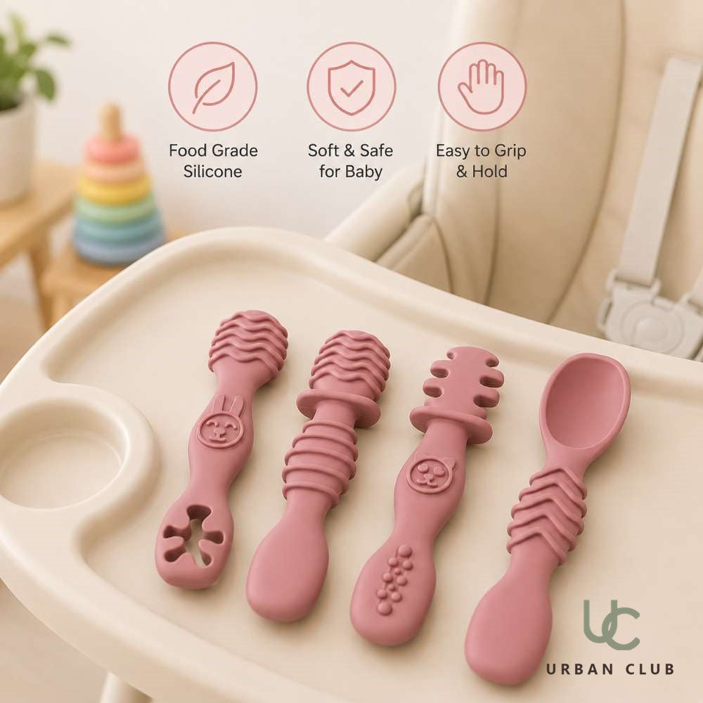 Baby Silicone Utensil Set