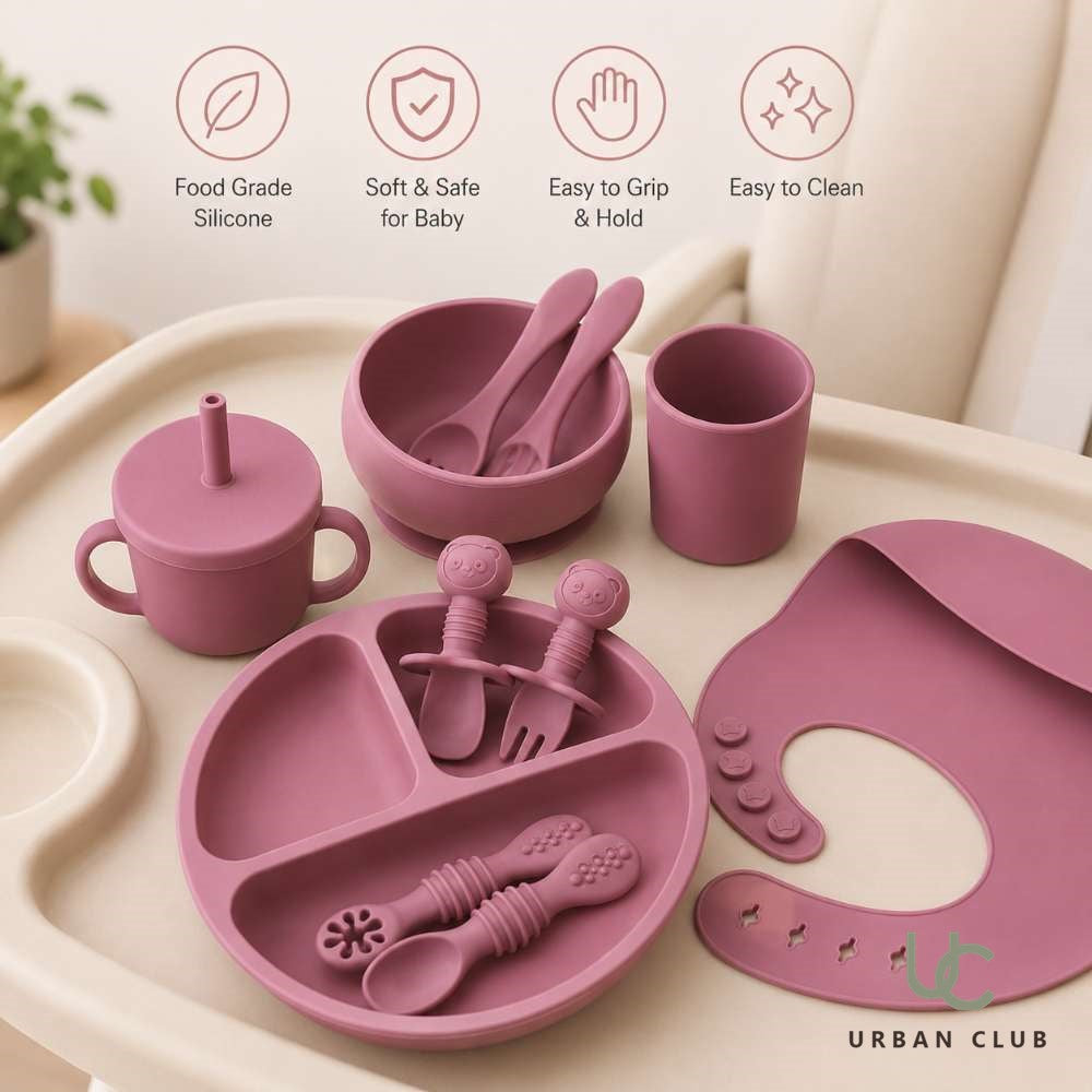 Silicone Baby Feeding Set