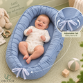 SnuggleNest Baby Lounger in Blue