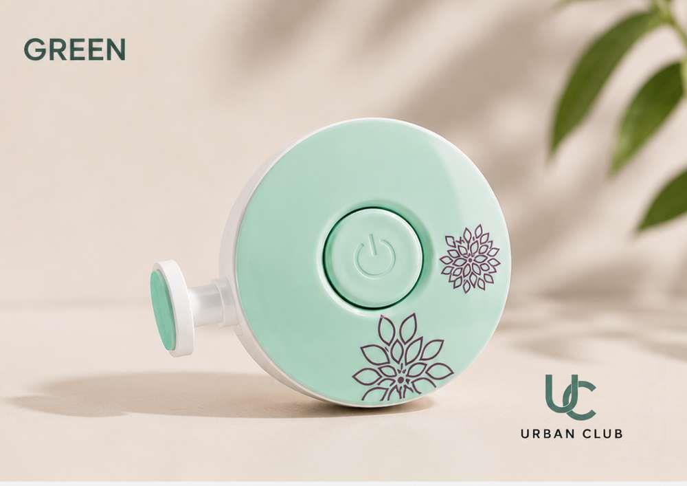 Urban Club baby electric nail trimmer in green colourway